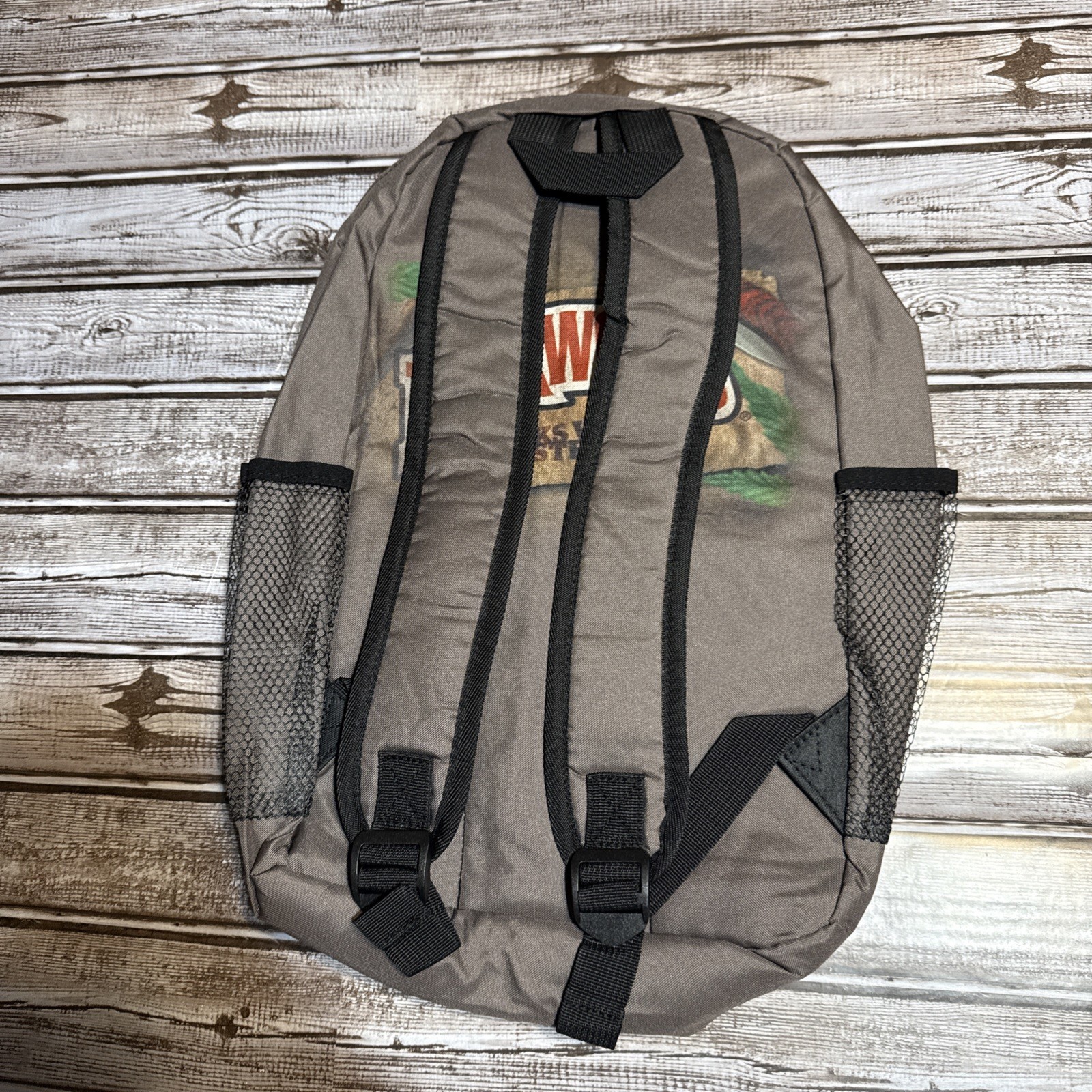 Backwoods Dark Brown Backpack Looks Wild Taste Wild – NEW In Bag