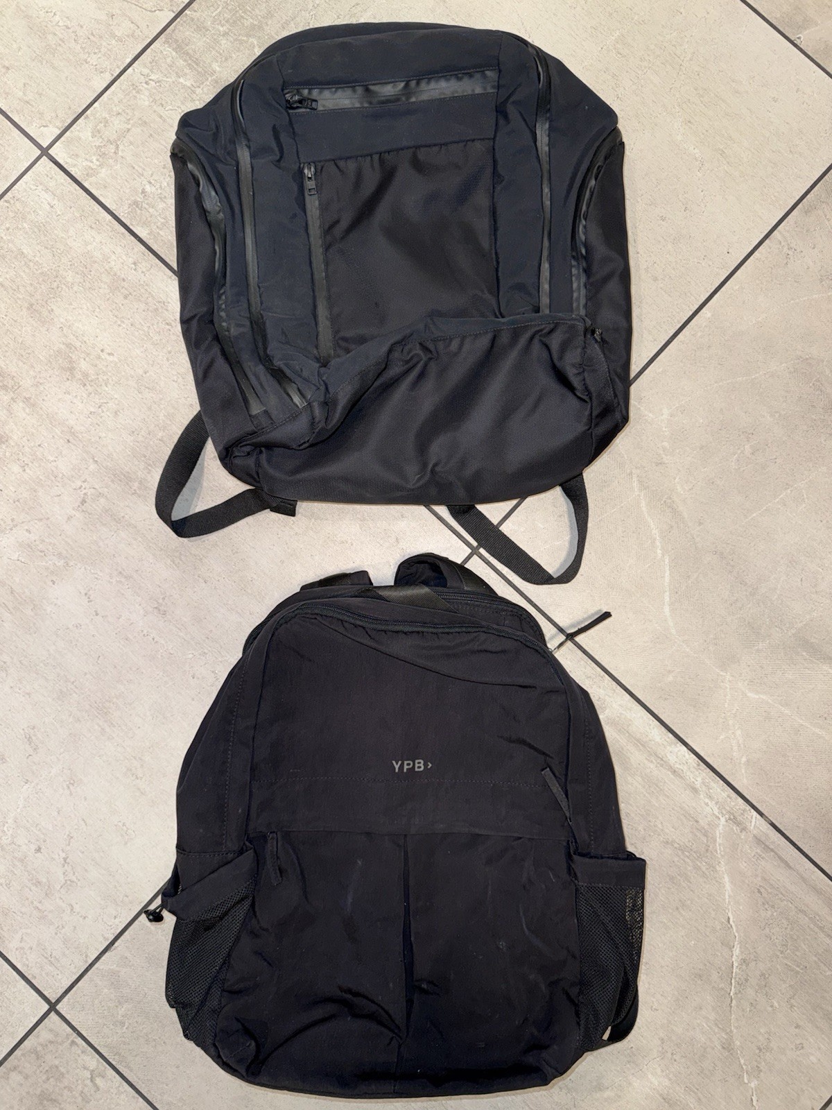 Lot Of 2 Abercrombie Black Backpacks 2018 YPB 2022