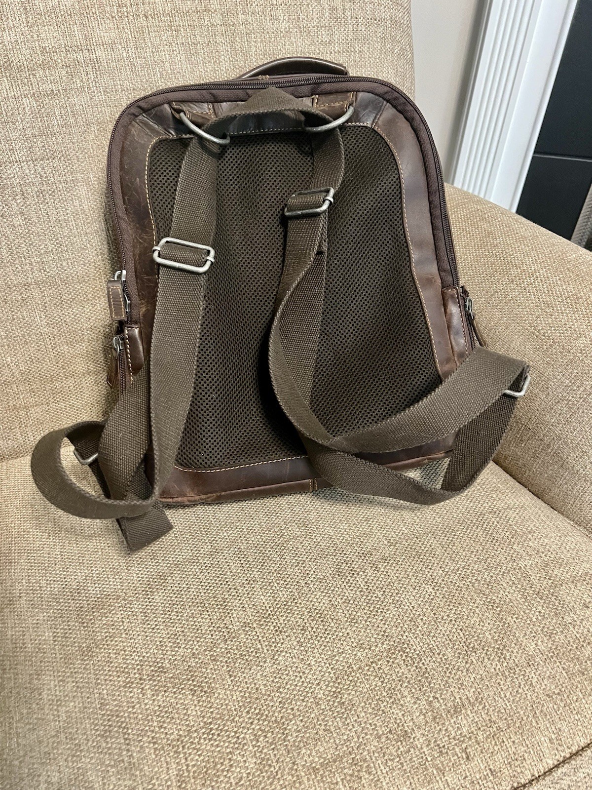 Jack Georges Voyager Collection Backpack Convertible Straps Laptop Carry-on Bag