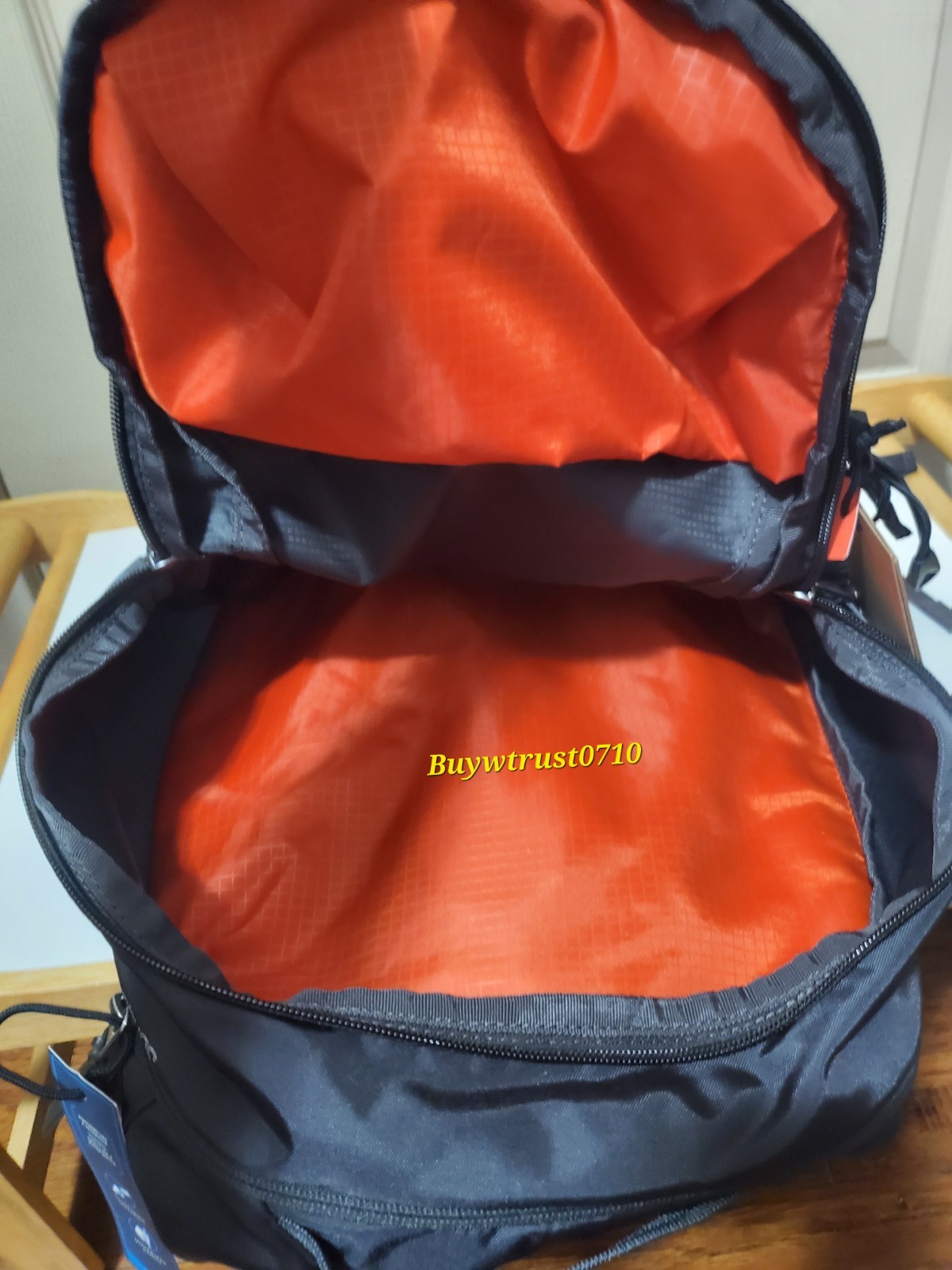 NWT Gregory Inertia 18L H2O Hydration Black Nylon Backpack