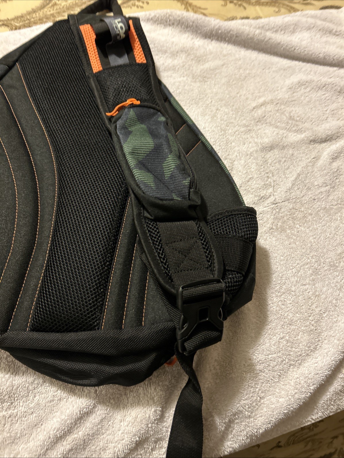 Adidas Crossbody Sling Single Strap Load Spring Backpack Soccer School Camo New