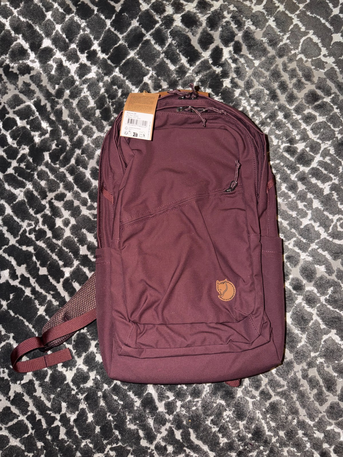 Fjällräven Räven 28L Laptop Backpack G-1000 HeavyDuty Port Burgundy NWT