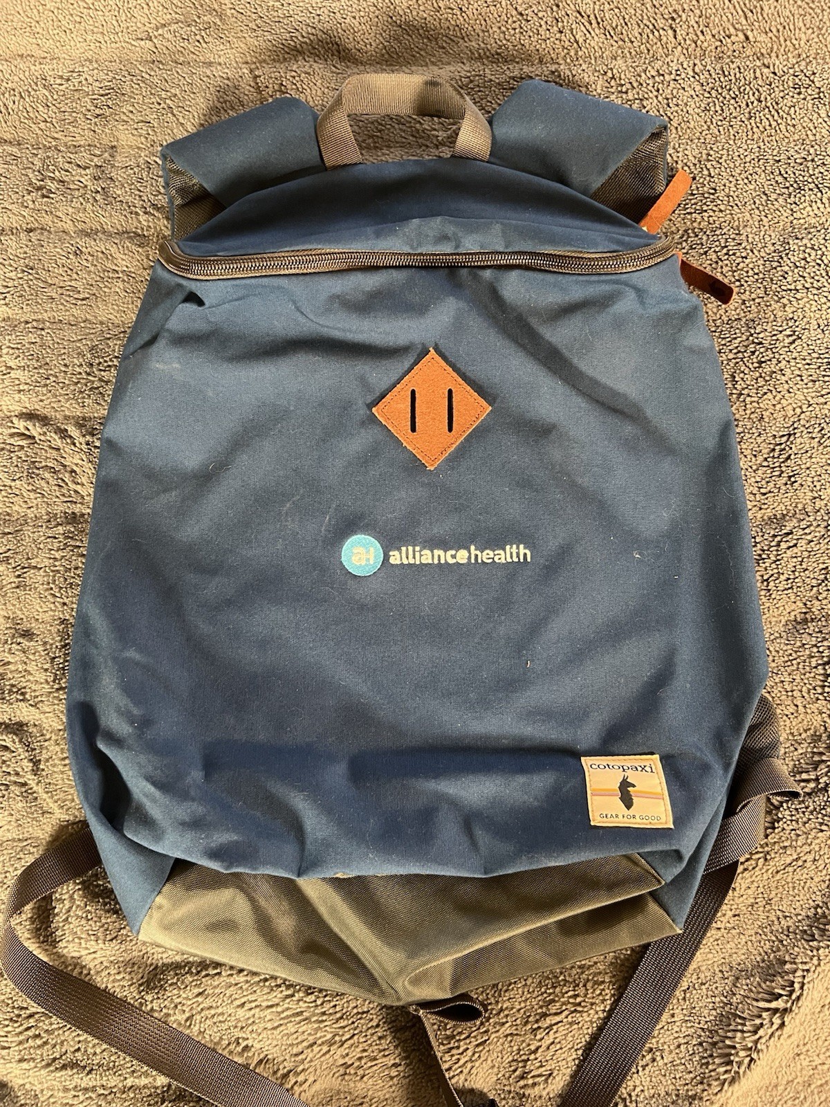 Cotopaxi Boma 13L Blue Canvas Hike Camp Travel School Organizer Backpack Bag