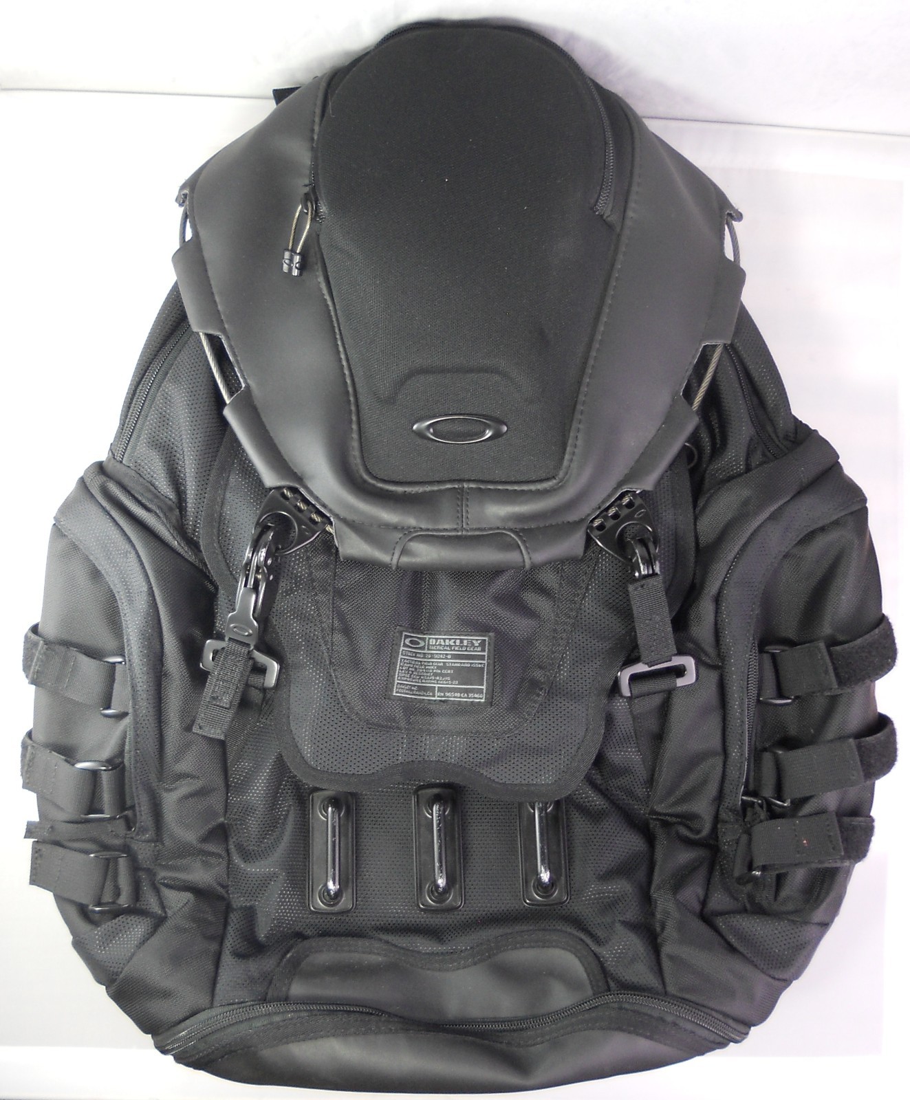 OAKLEY Tactical Backpack Field Gear Kitchen Sink Gear SOF Black 20-S1242-B