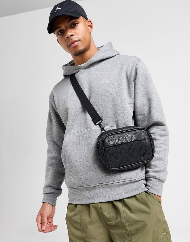 Jordan 23 Monogram 1.5L Camera Crossbody Bag Black