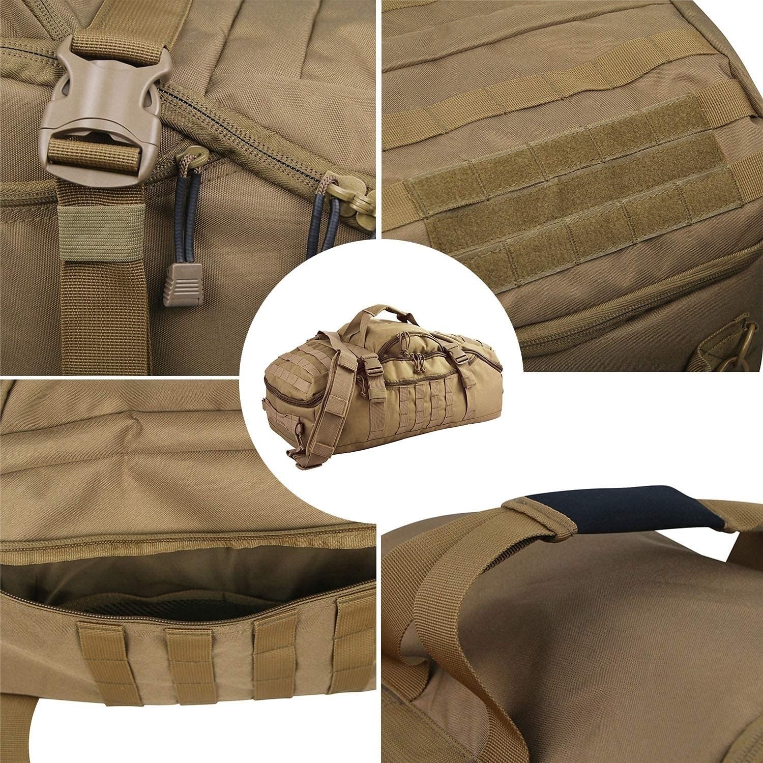 3-in-1 Gym Bag Duffle Bags Backpack – Travel Bag with Shoes Compartment