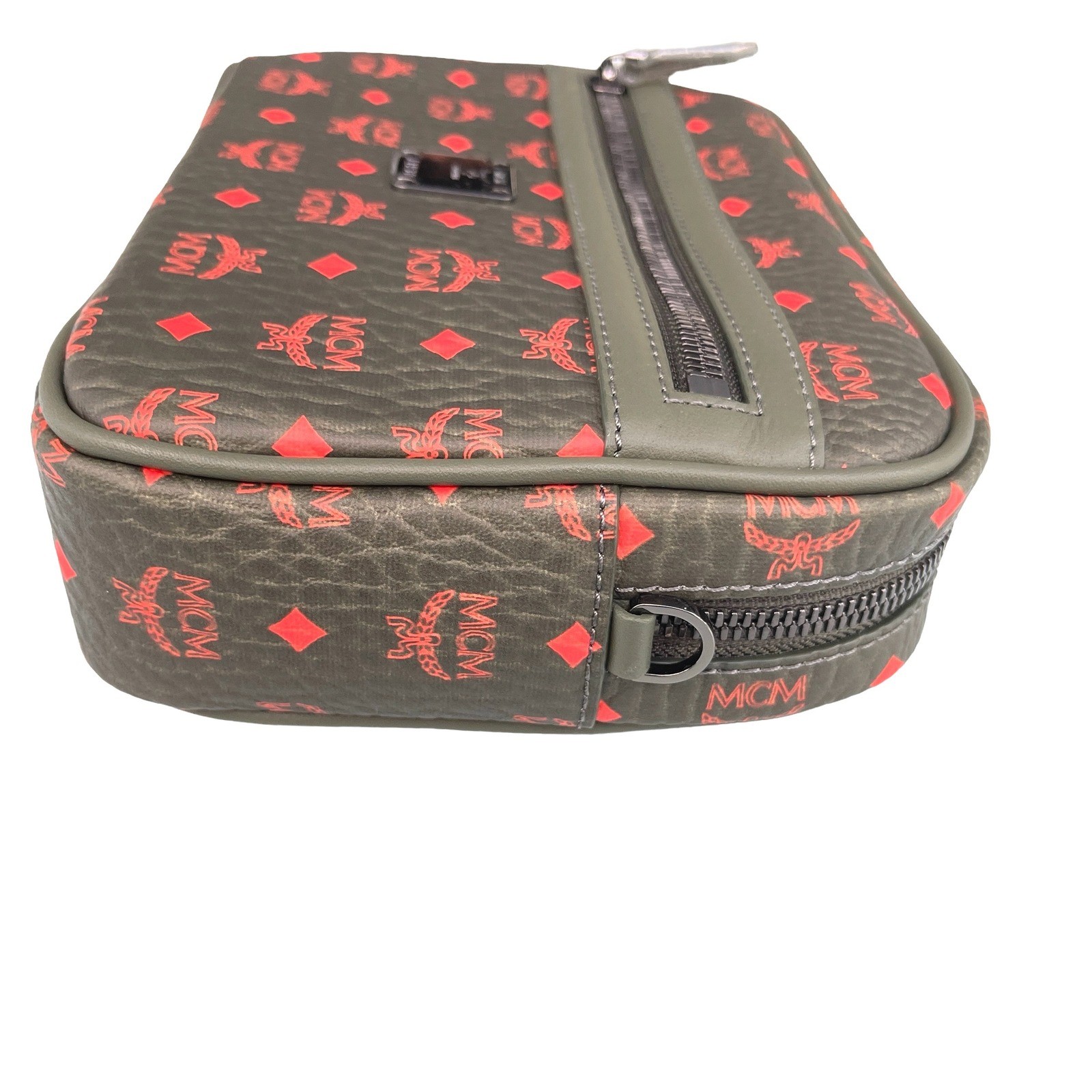 MCM AREN VISETOS CROSSBODY BAG WINTER MOSS MMR DSTA05 G8001 New