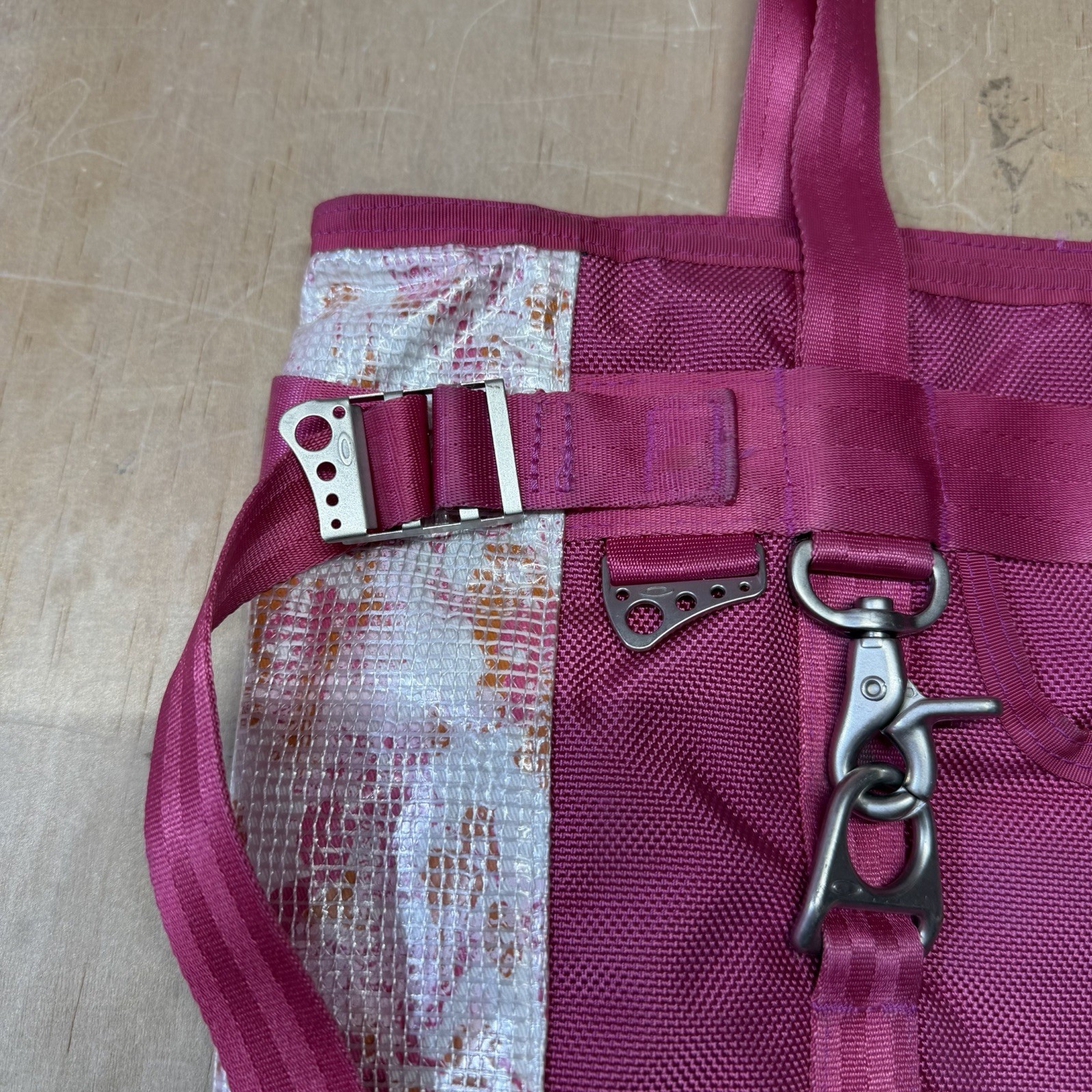 Vintage Pink Oakley High Low Voltage Y2K Commuter Bag Working Tested