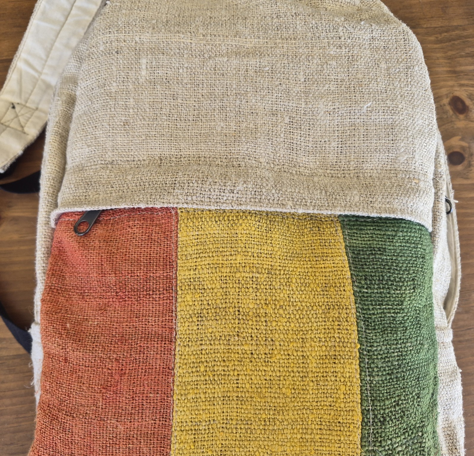 Handmade Himalayan Natural Pure Hemp Backpack