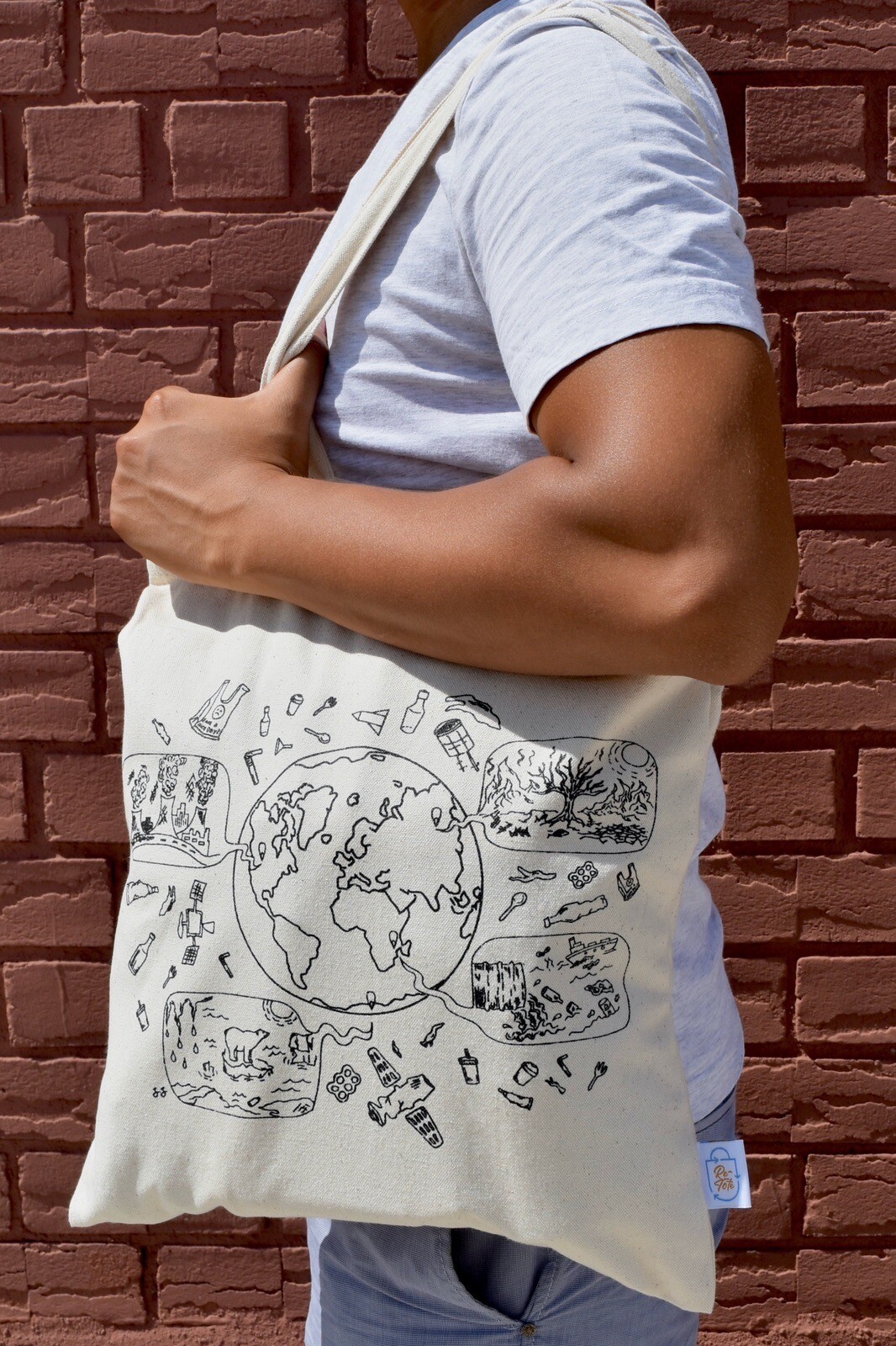 Canvas tote bag