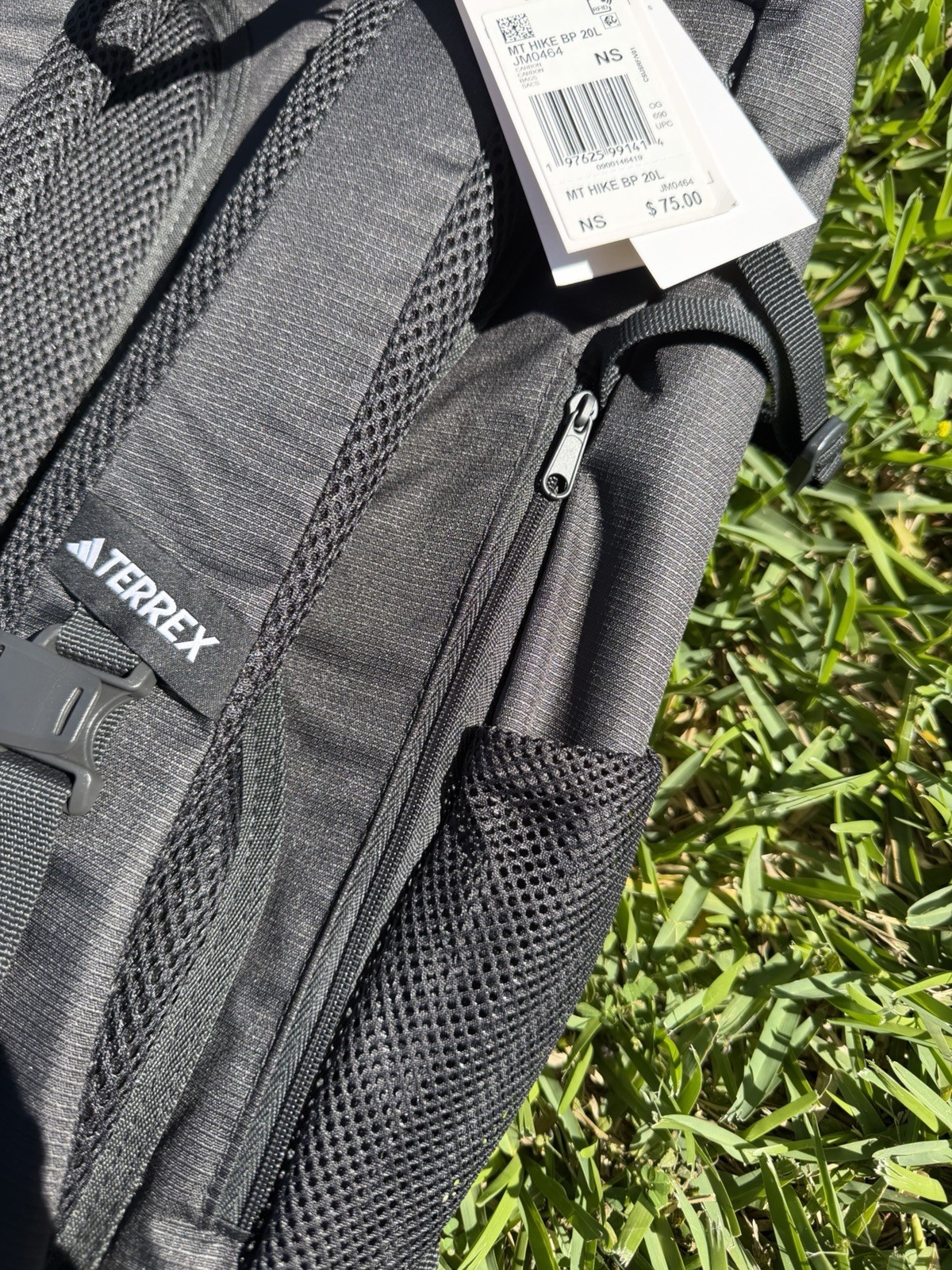 Adidas Terrex Multi CLIMACOOL Backpack Carbon 20L Dimensions JM0464 Free Ship