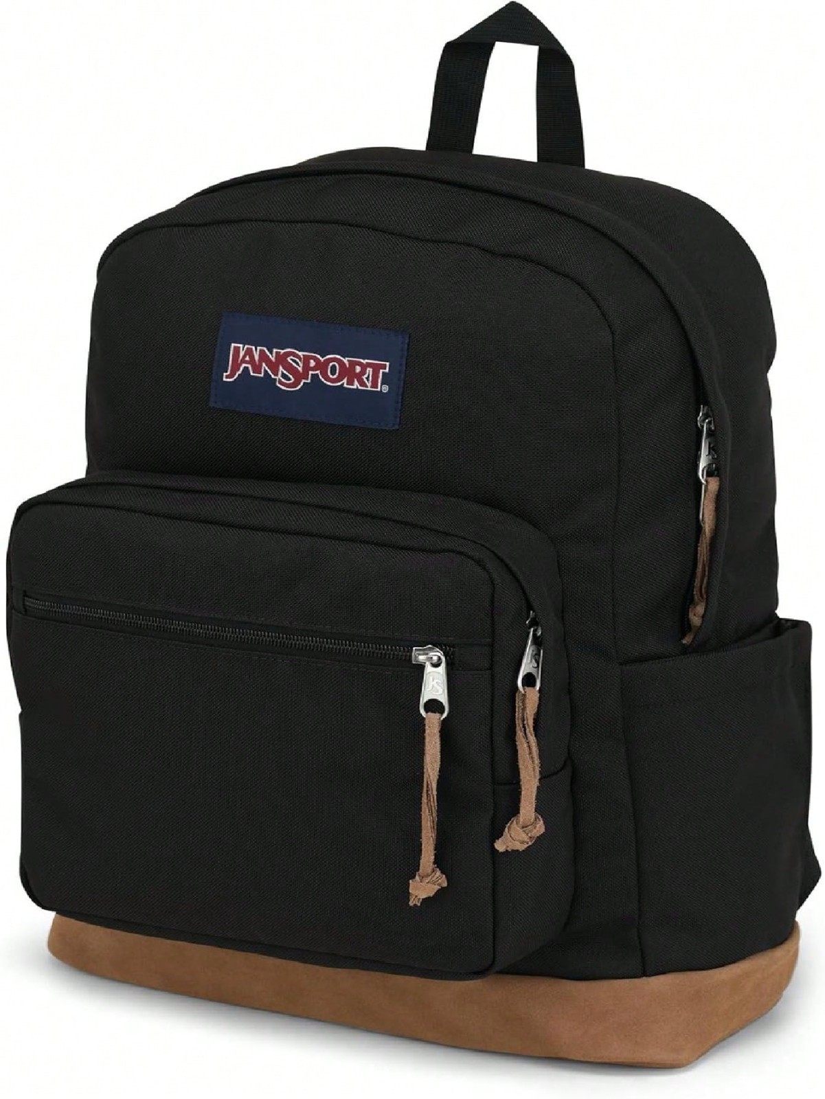 JanSport Right Pack Black Durable Backpack with 15″ Laptop Sleeve