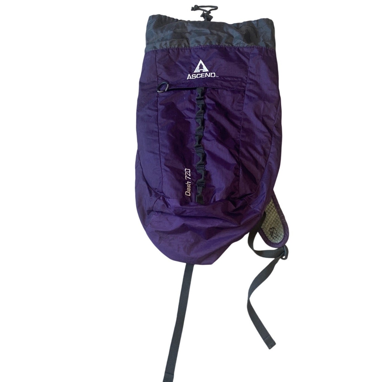 Ascend Dash 720 Purple Daypack Hiking Backpack Trail Bag Missing Bladder Bag