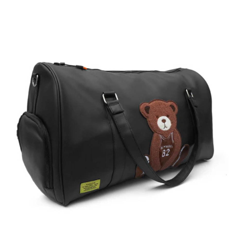 Premium Teddy Duffle Bag | Handcrafted Pure Leather Travel & Gym Bag for Men & W
