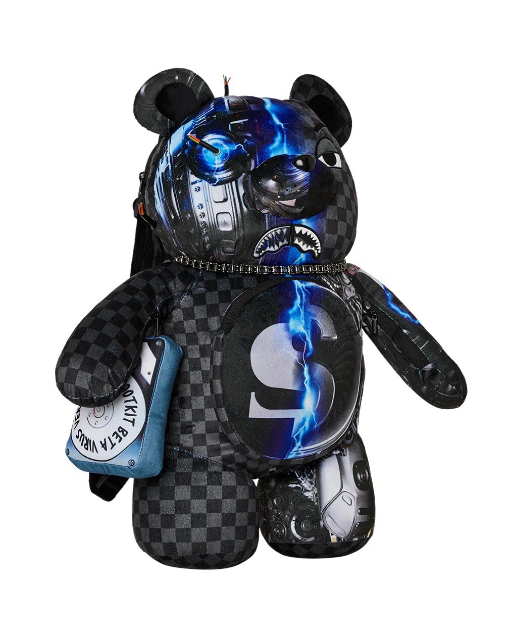 NEW SPRAYGROUND CYBORG ROBOANDROID TERMINATOR MONEYBEAR BACKPACK