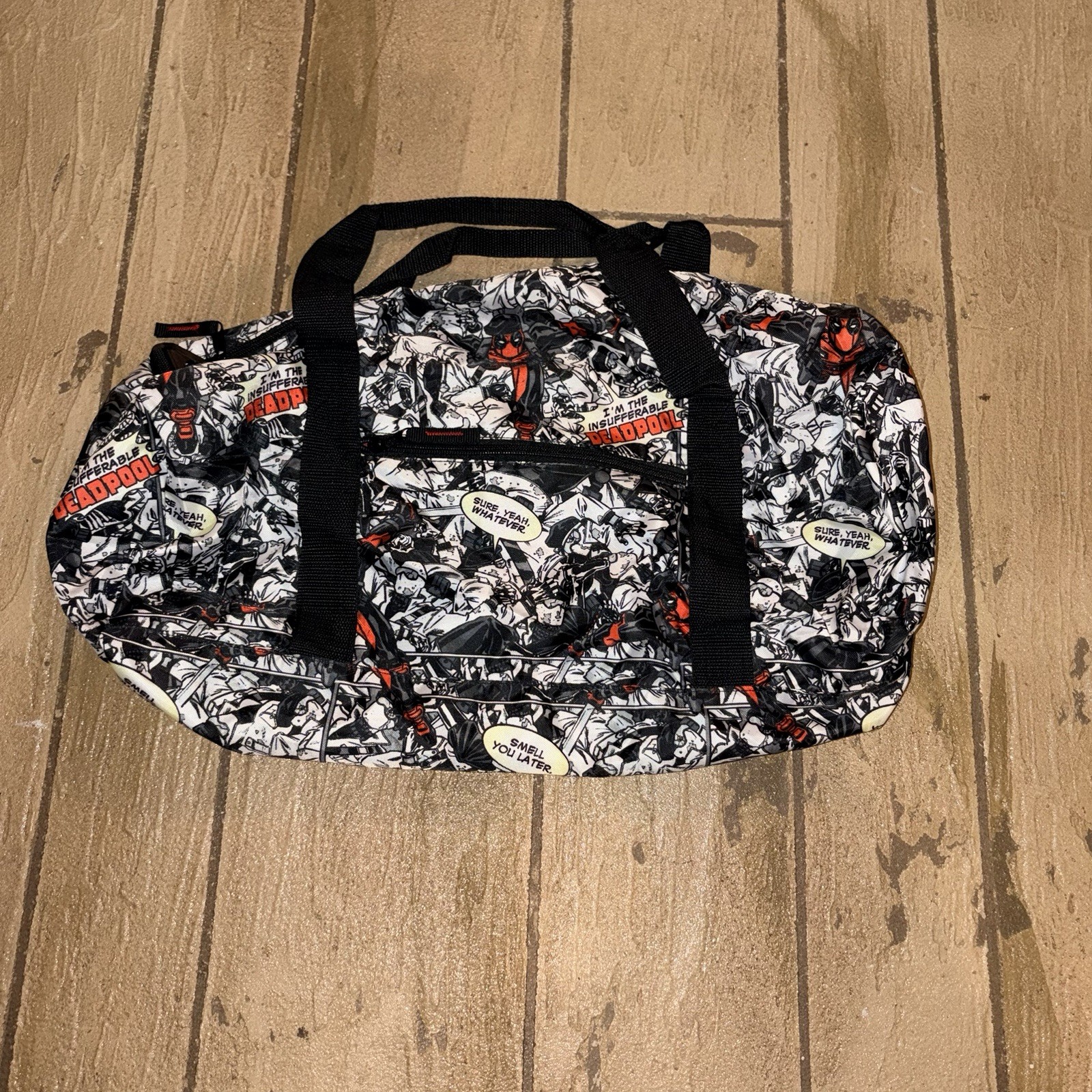 Marvel Deadpool Duffle Bag No Strap