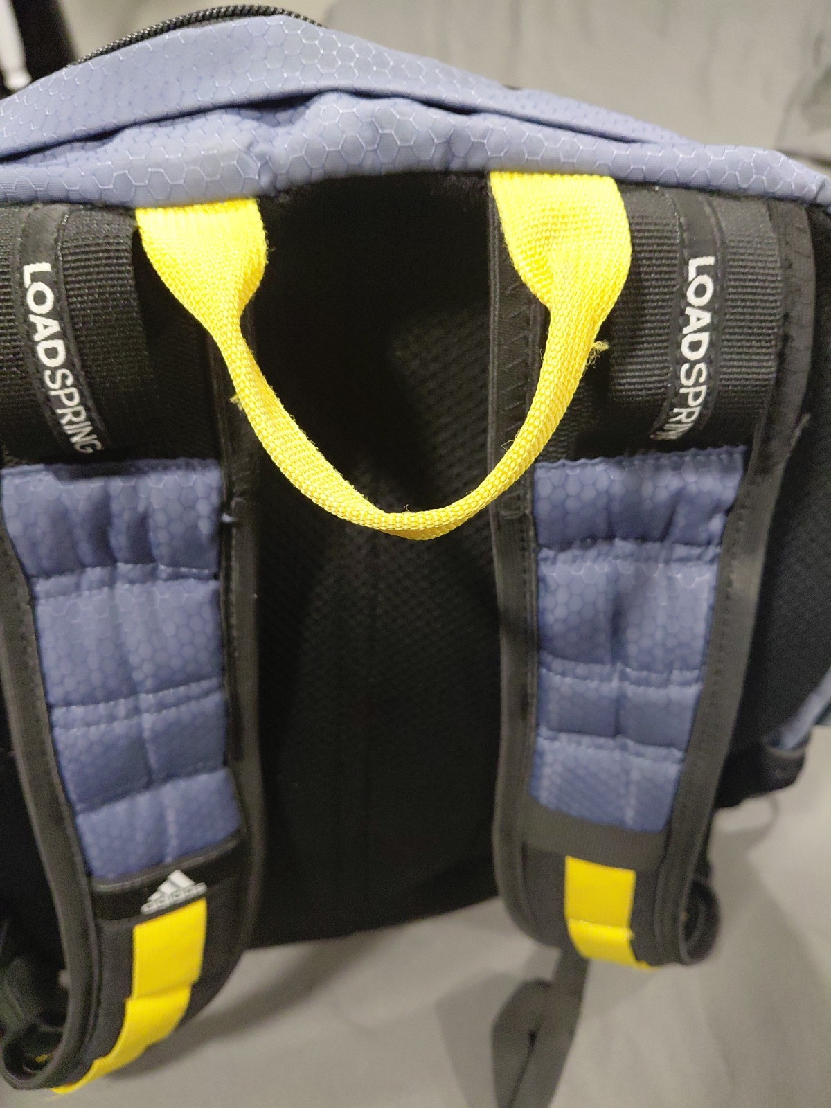 Adidas Backpack Yellow, Blue, Black with Multi-Pocket Laptop Bag