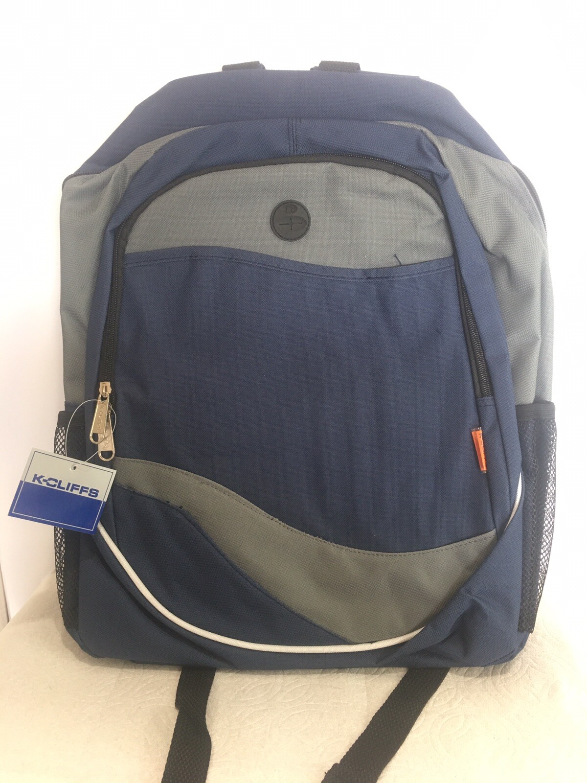 16” Padded Day Pack/Book Bag W/Mesh Side Pockets K-Cliffs #LM203 NEW