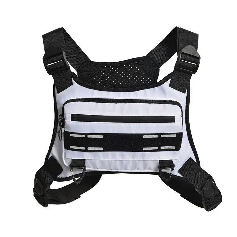 Adjustable Running Chest Bag multifunctional Tactical vest Bicycle Sports Bag