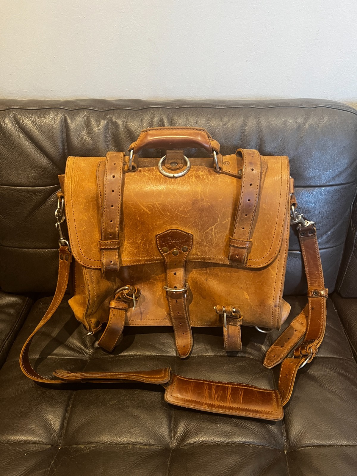 Saddleback Older Generation Classic Leather Briefcase