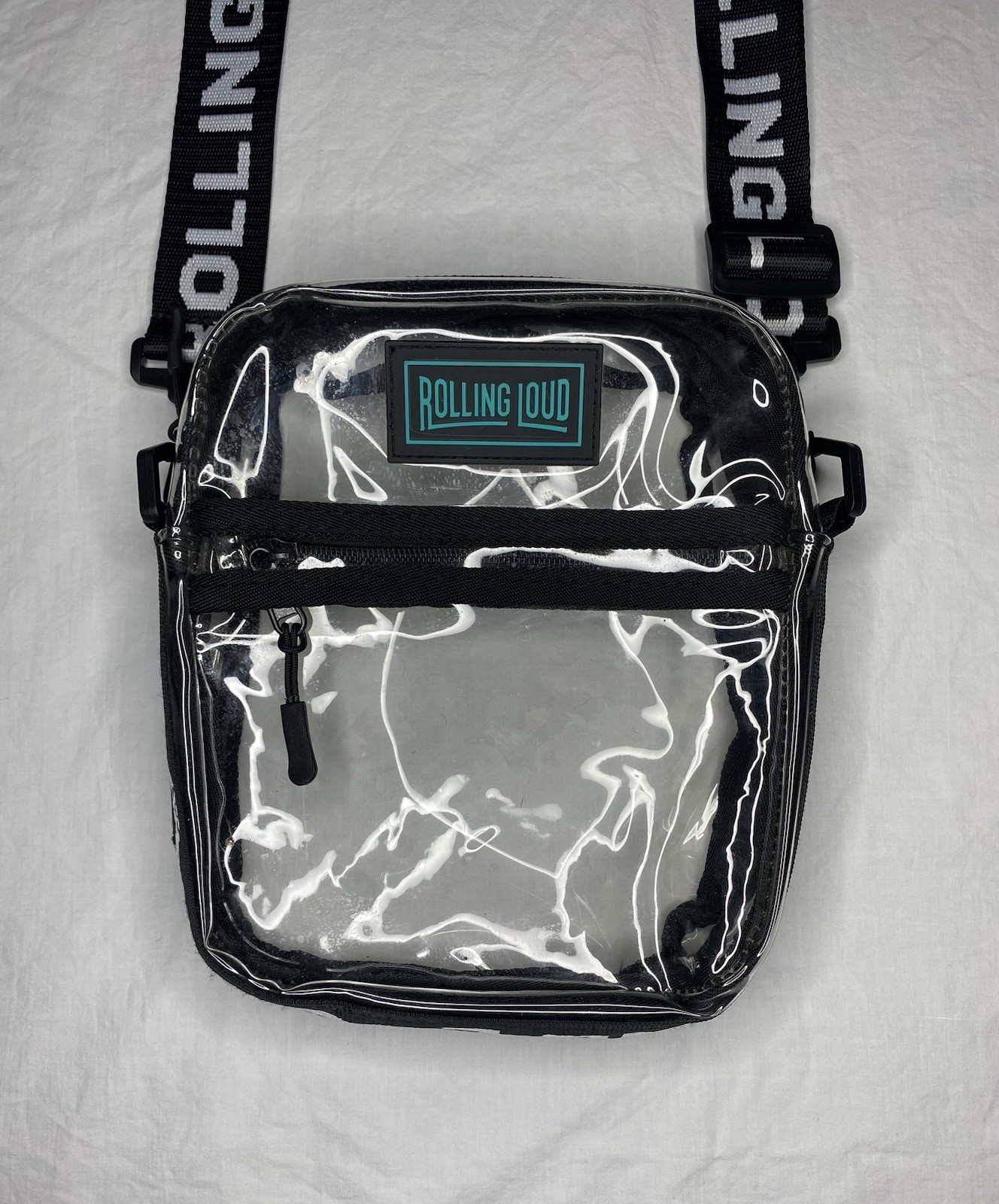 Clear Rolling Loud Crossbody Bag from rolling loud Festival Concert