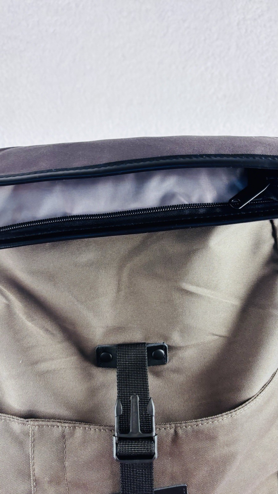 Origaudio El Dorado Roll-top Backpack Bag NEW Brown/Black Multi Pocket Laptop