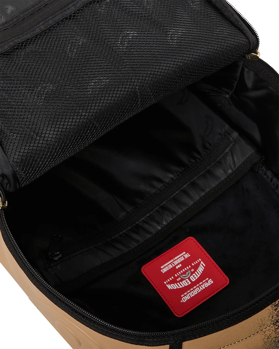 Sprayground COASTAL VOYAGE Split Backpack🔥New Black Bookbag Travel Bag School