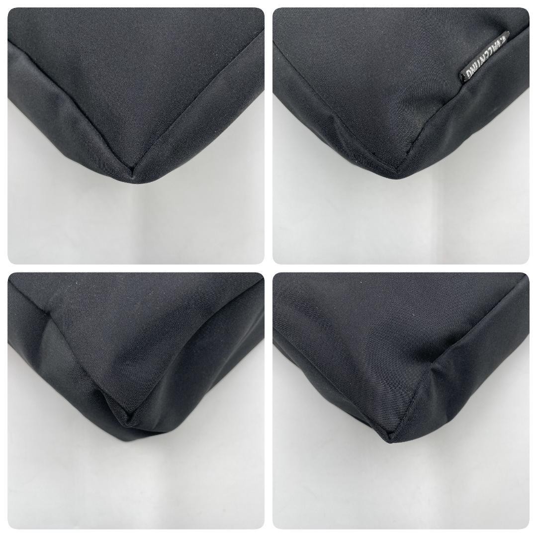 Authentic Valentino Garavani Business Bag, Canvas, Black, Crossbody, Fits A4 Siz