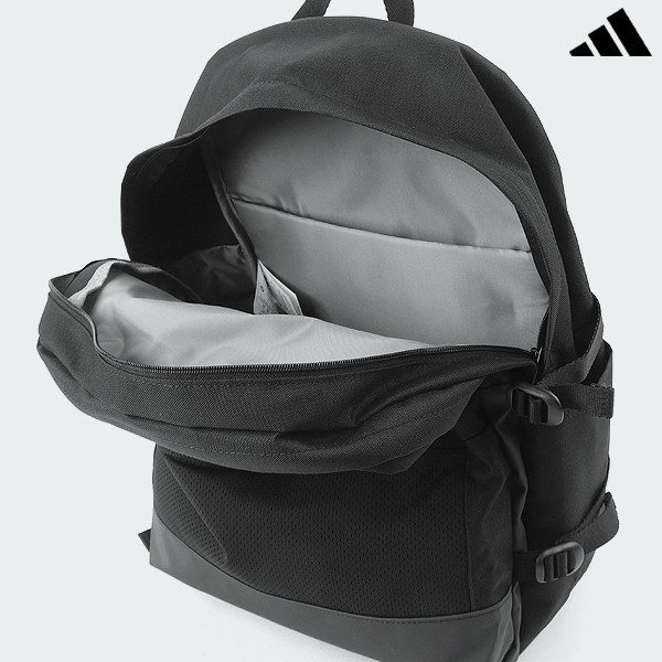 adidas Utility Multi-Pocket Backpack Unisex Casual Lifestyle Bag Black JM7146