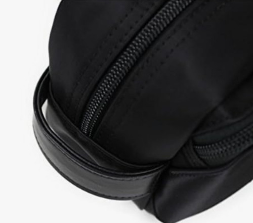 PORTER Yoshida TIME Pouch 655-17877 Black Clutch Case Travel Organizer JPN