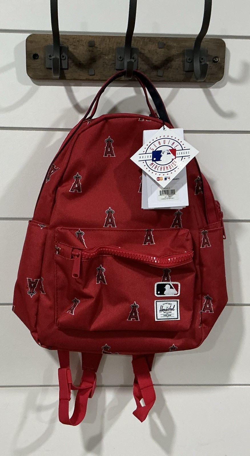 Herschel Supply Co. Nova Small – MLB Los Angeles Angels Repeat Logo Backpack NEW