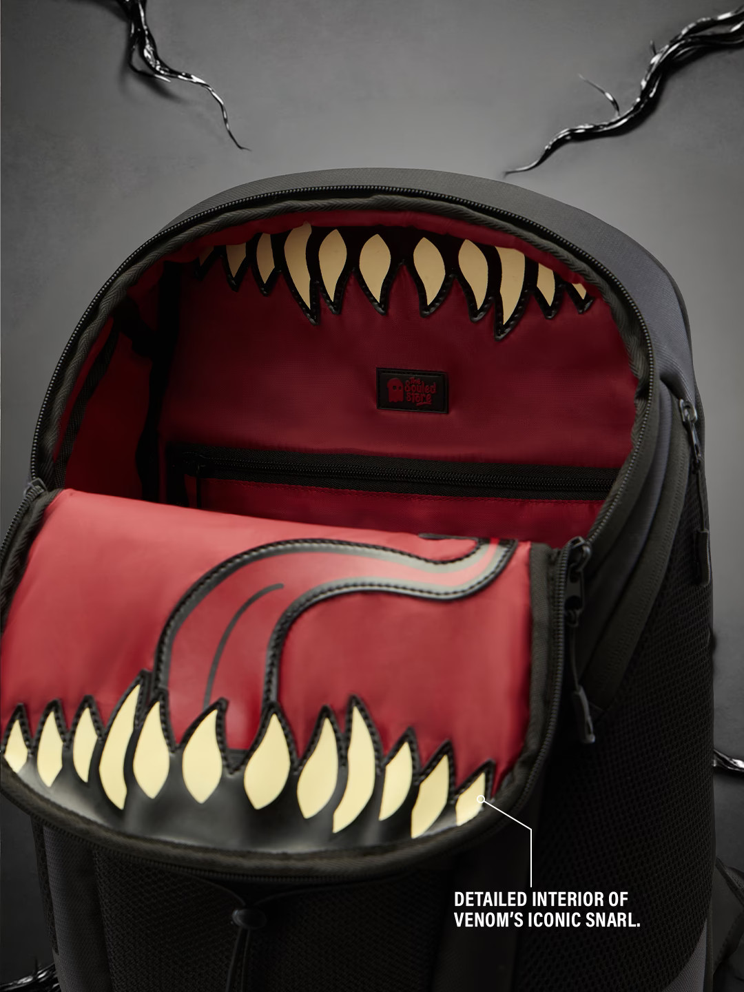 Venom Marvel Venom Lethal Spiderman Enemy Backpack Bag Limited Edition Black NWT