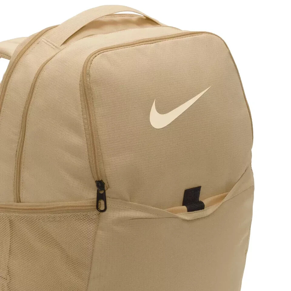 Nike Brasilia Medium Backpack (24L) Khaki School Sport Book Bag DH7709 252 New