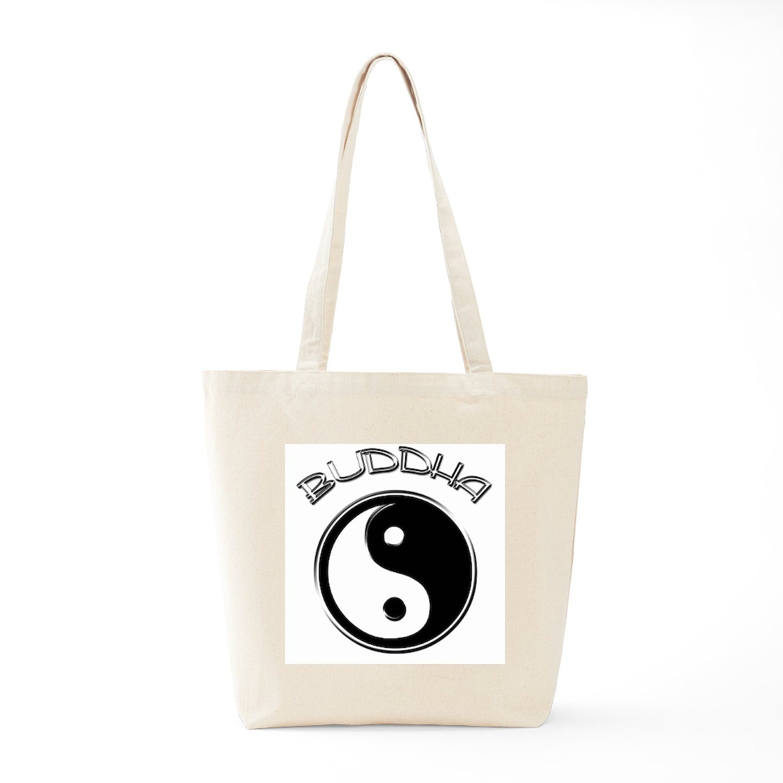 CafePress Buddha Ying Yang Tote Bag (24960121)