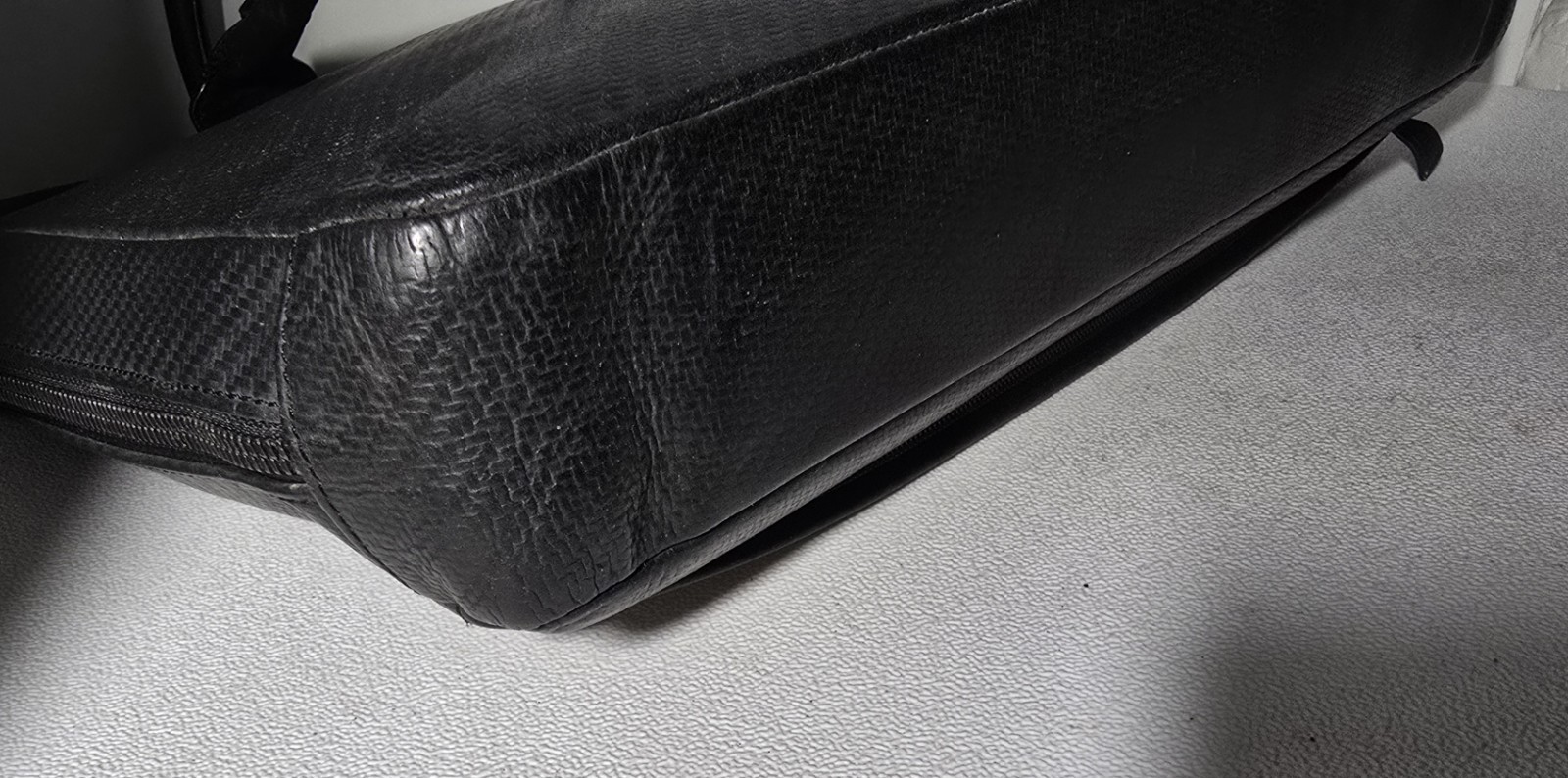 Alfred Dunhill Textured Leather Briefcase Document Case Made in Spain