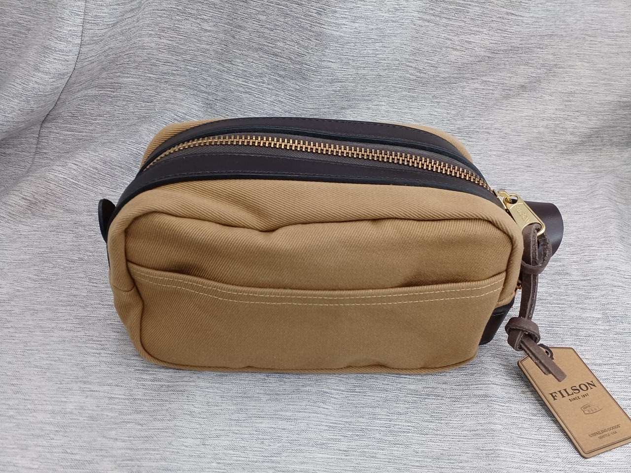 FILSON Travel Kit Toiletry Bag Pouch Used