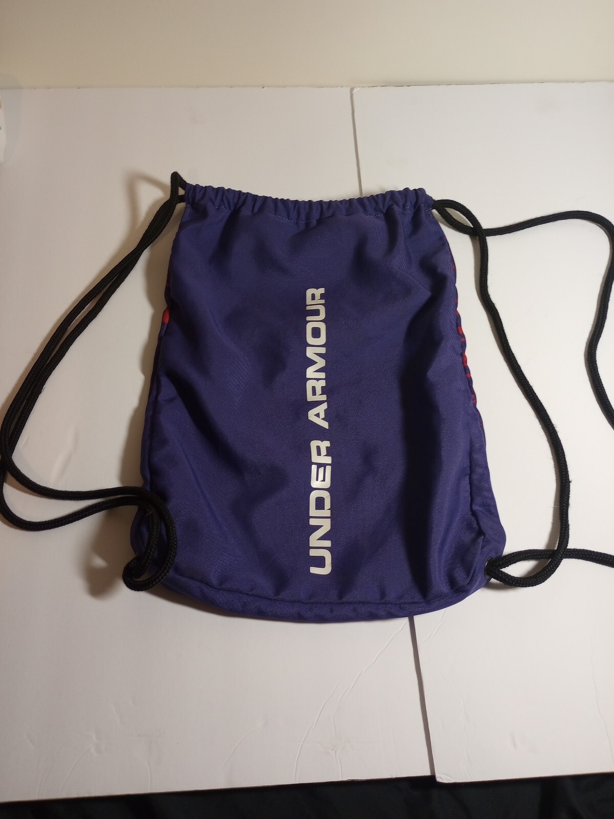Unisex Under Armour 100% polyester Sackpack Backpack Purple 💜 Gym Bag