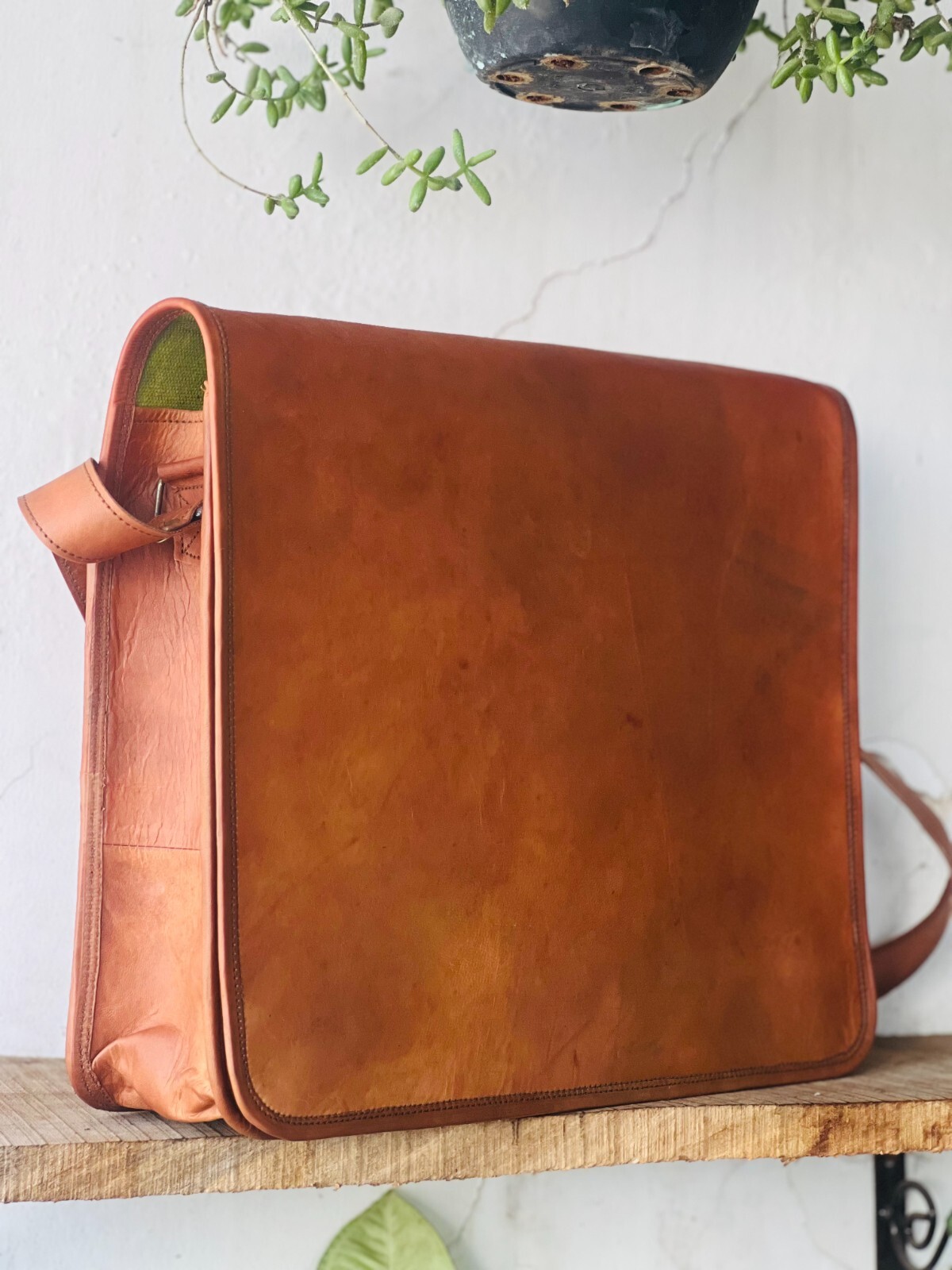 Handmade Expertly Made Laptop Messenger Bag Rare Men’s Briefcase Satchel