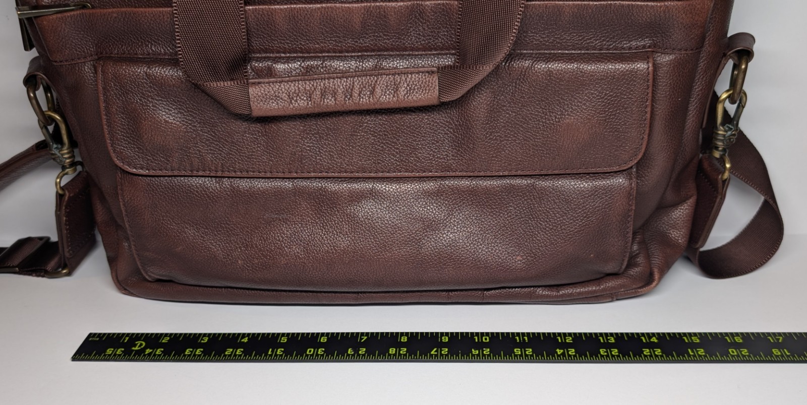 *separated top zipper, some wear* Daniel’s NYC carrying case / bag