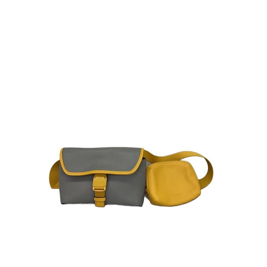 Coach Waist Bag Yellow C5603 Clear Photo