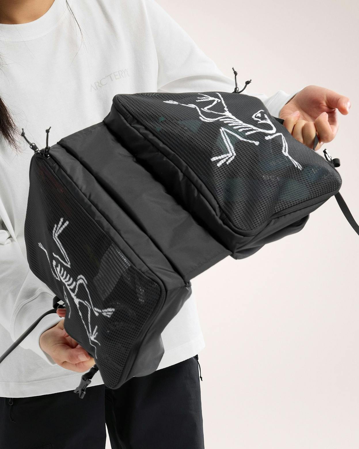ARC’TERYX Index Gear Organizer Black Packing Cube 10L Travel Pouch US SELLER