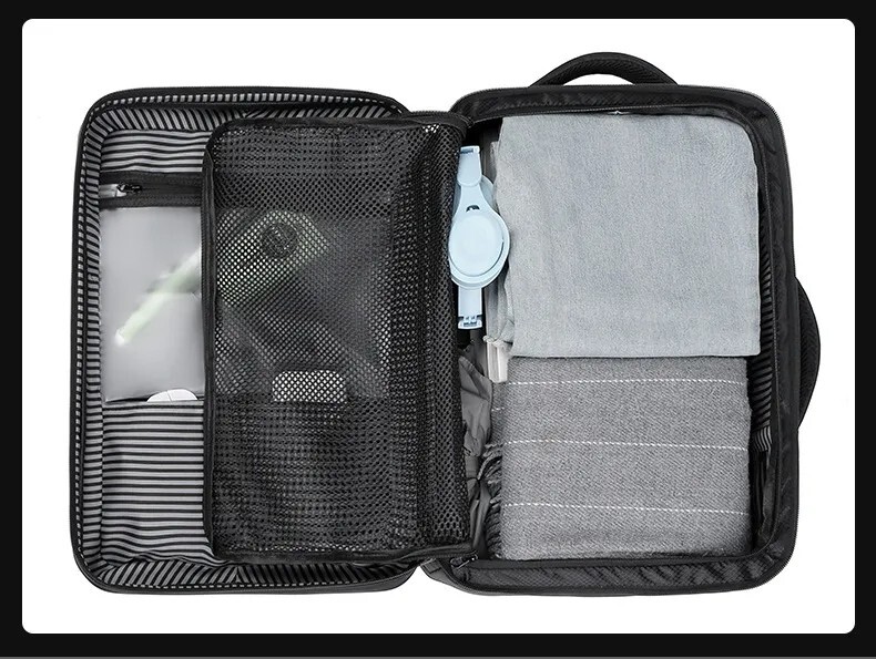 17.3”Hard Shell Backpack Men’s Business Laptop Backpack Large Capacity Backpack