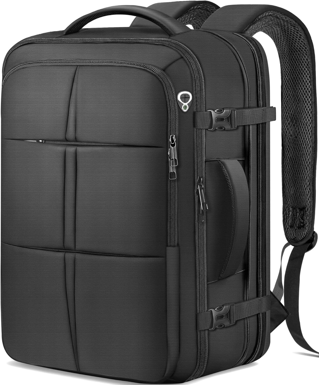 Travel Backpack, 50L Expandable Extra Large Laptop Backpack, Carry On Backpack