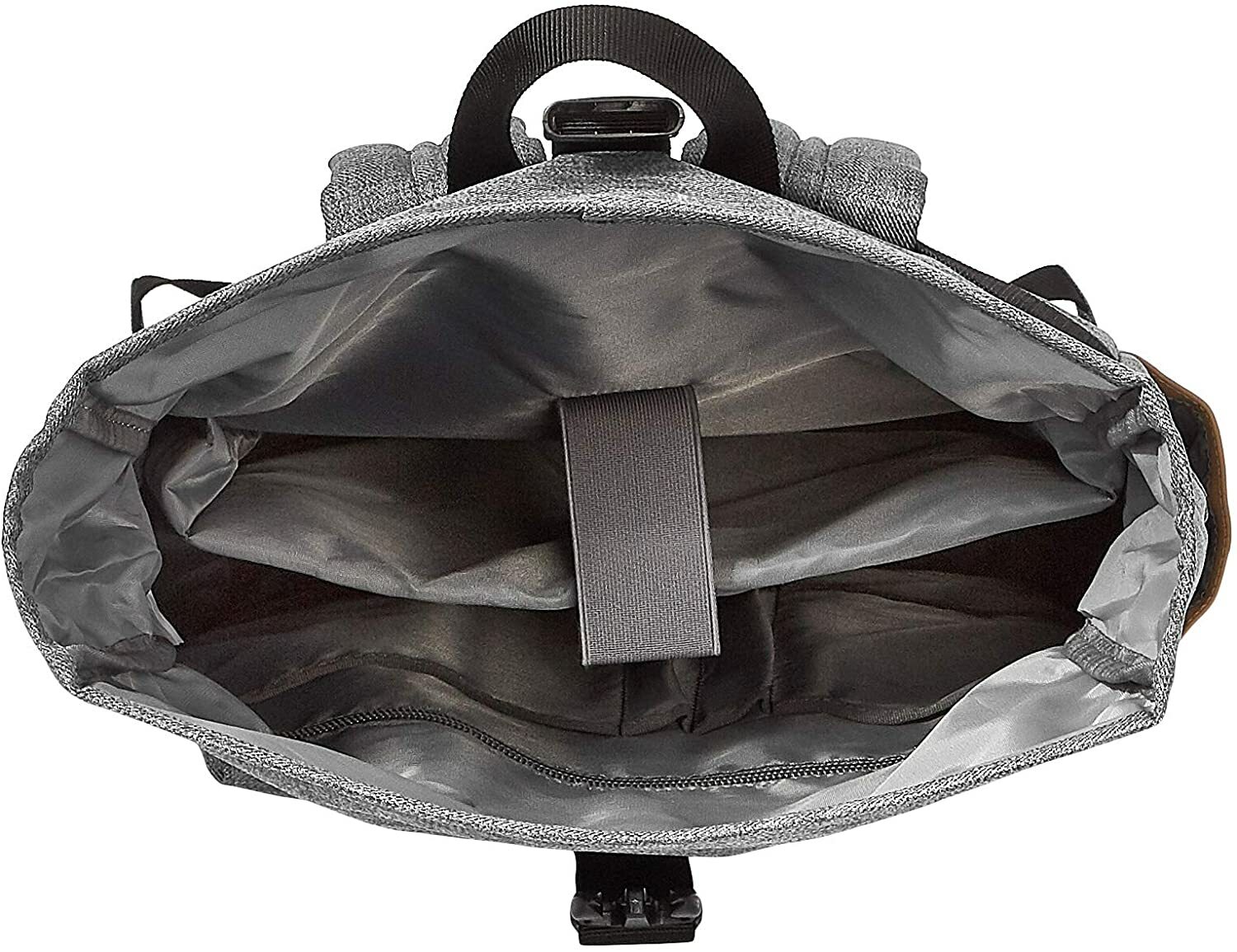 Sac à dos anti-vol roll top – Noir