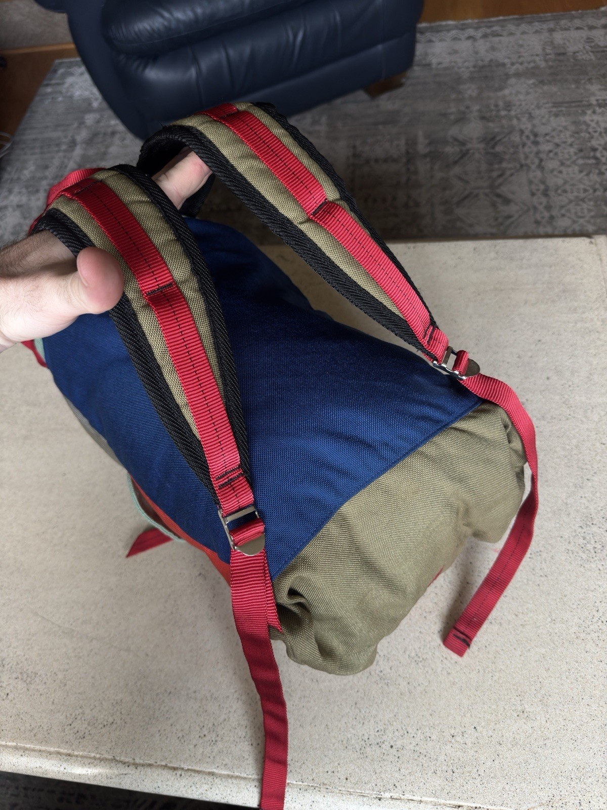 Epperson Mountaineering Large Climb Pack 19x12x6 Multi Color Block Made In USA