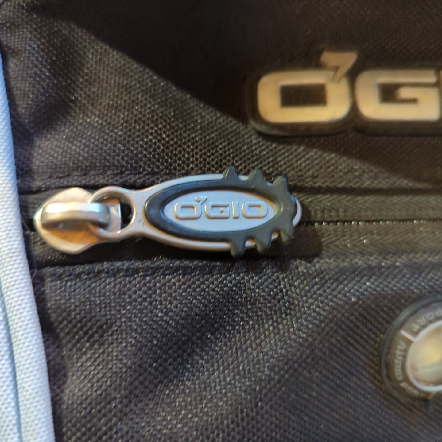 Ogio Backback Vega Black/ Gray With Audio Port Tech Bag Tablet Laptop