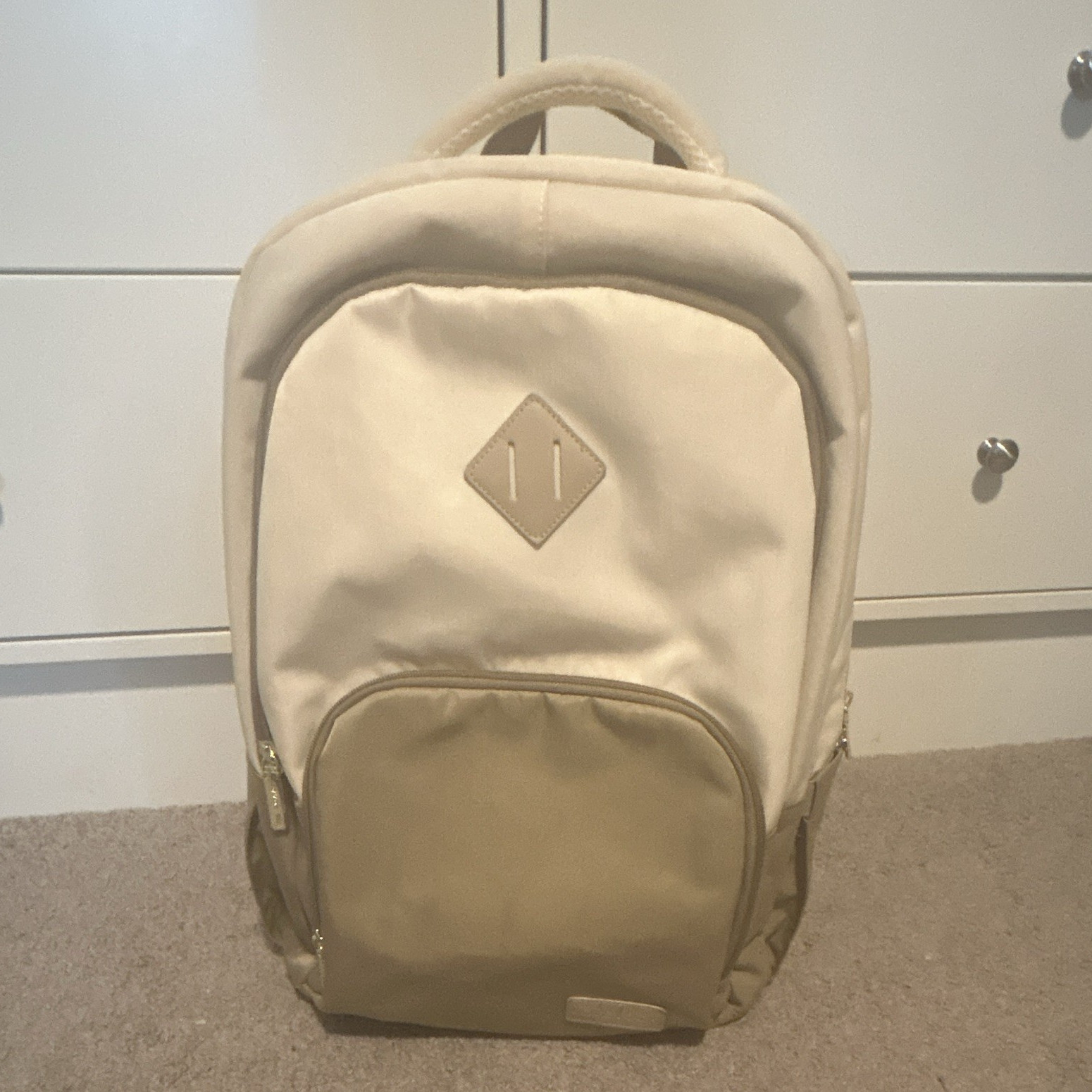 LOVEVOOK Tan Luggage/Travel Backpack with Padded Adjustable Straps and Pockets
