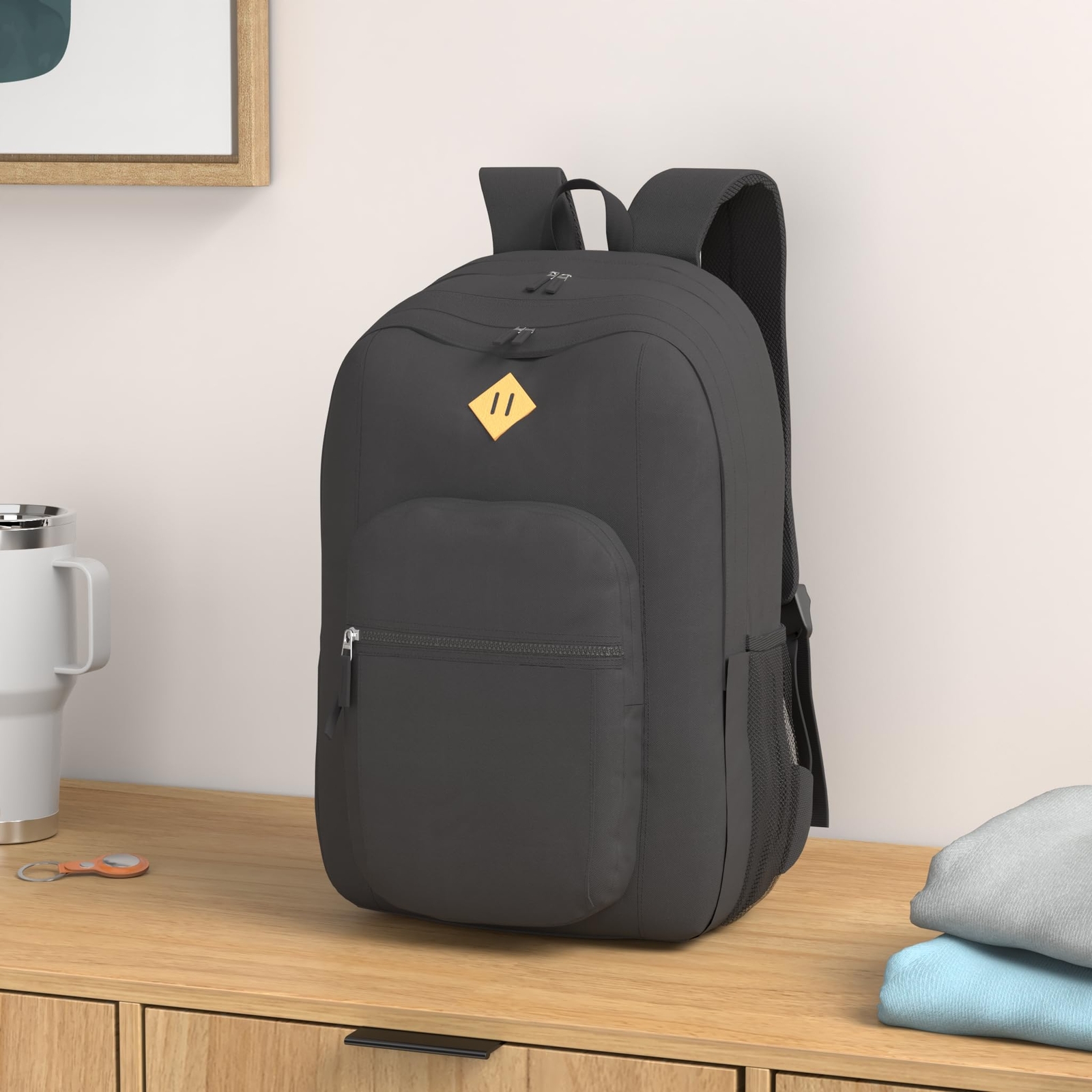 abshoo Classical Basic Travel Backpack For College Water Resistant Bookbag B…