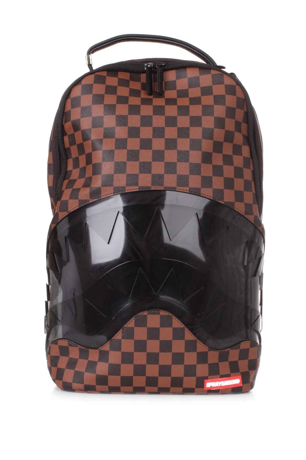 Sprayground White Backpack Scream Shark Bite Gym School Books Bag In Paris New