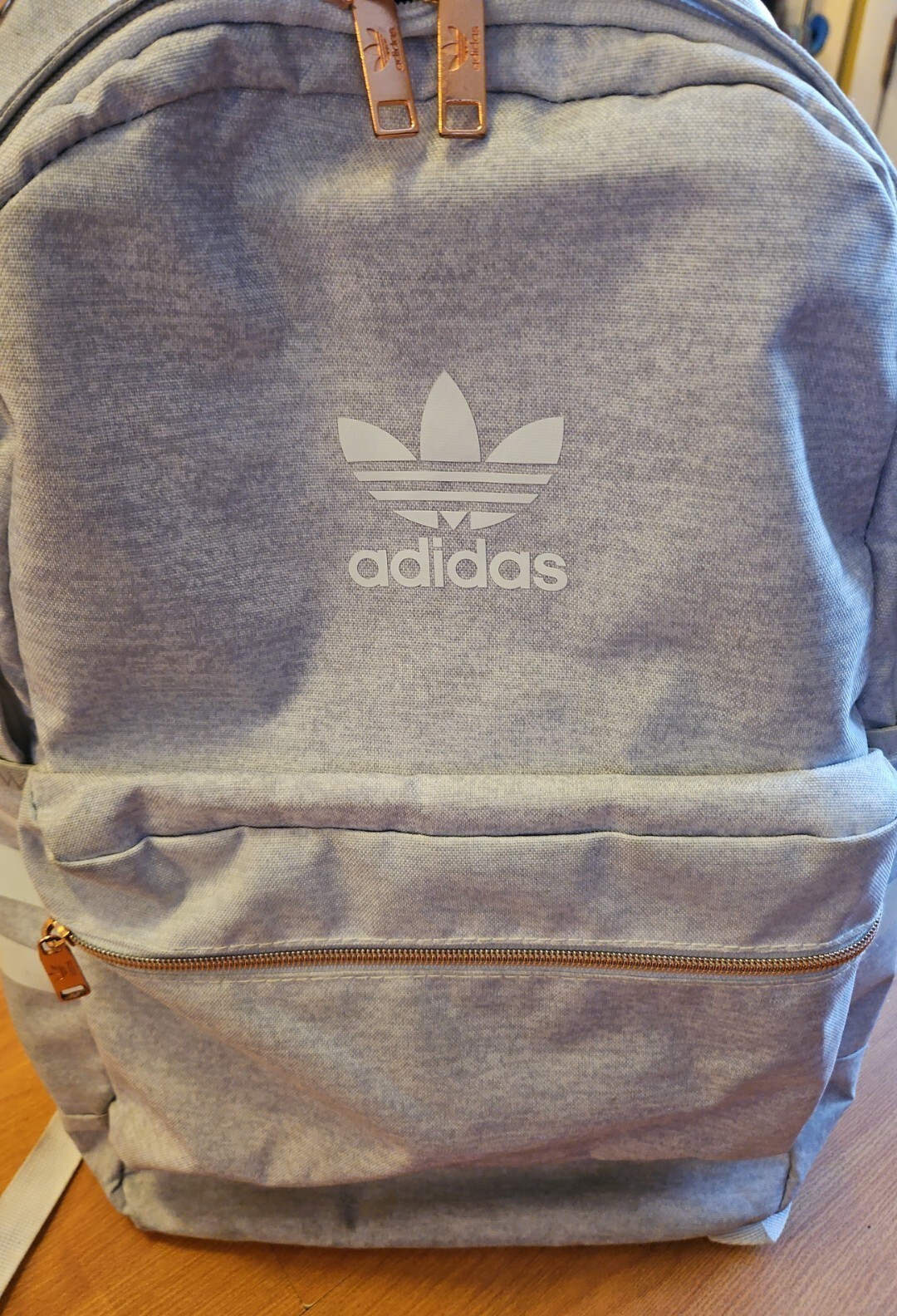 Adidas Classic 3-Stripes Backpack Grey 20×11.5×6